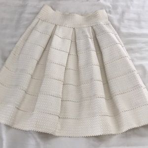Cream Skirt